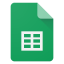 Google Sheets skaičiuoklė